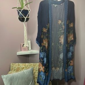 Boho Floral Kimono